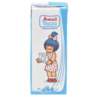 Amul Taaza Milk Tetra Pack 200ml