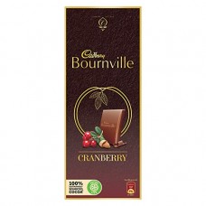 Cadbury Bournville Cranberry Dark Chocolate Bar 80g