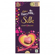 Cadbury Dairy Milk Silk Valentines Heart Blush Chocolate 150g