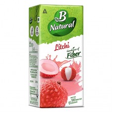 B Natural Litchi Juice 180ml