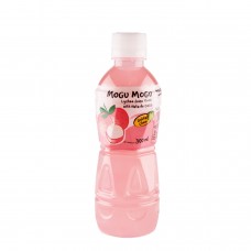 Mogu Mogu Natural Lychee Juice Bottle 300ml