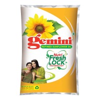 Gemini Nutri V Refined Sunflower Oil 1ltr