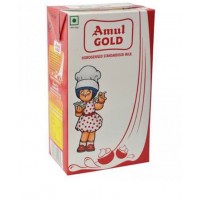 Amul Gold Milk Tetra Pack 1ltr