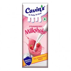 Cavins Strawberry Milkshake 200ml