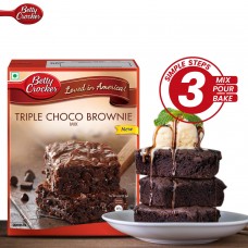 Betty Crocker Triple Chocolate Brownie Cake Mix 425g