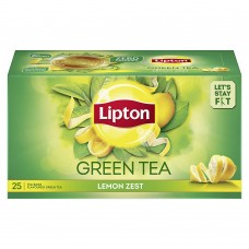 Lipton Lemon Zest Green Tea Bags 25pcs